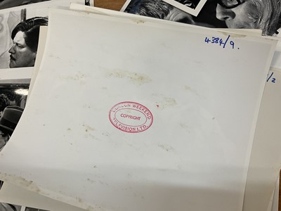 Lot 1454 - Photographs from The Frost Report and Frost on Sunday, subjects including The Two Ronnies, John Cleese, Michael Palin, Roy Kinnear, Danny La Rue, Hattie Jacques and others. Provenance: Josephine...