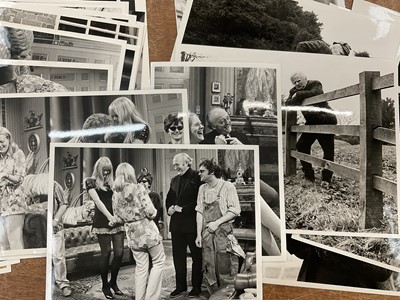 Lot 1455 - Photographs relating to Josephine Tewson and Ronnie Barker, including stills from Hark at Barker, Clarence, Corbett's Follies, Shelley, Coppers End. Provenance: Josephine Tewson collection