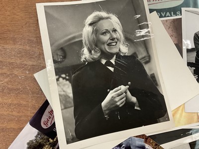 Lot 1455 - Photographs relating to Josephine Tewson and Ronnie Barker, including stills from Hark at Barker, Clarence, Corbett's Follies, Shelley, Coppers End. Provenance: Josephine Tewson collection