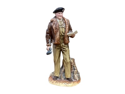 Lot 1241 - Royal Doulton limited edition figure - Field Marshal Montgomery HN3405