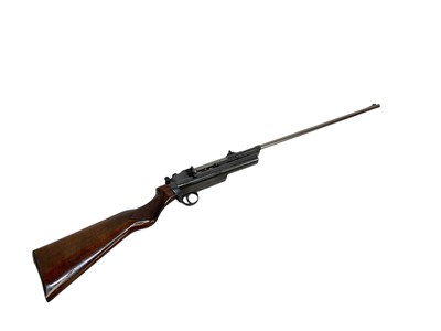 Lot 926 - Webley Service Air Rifle Mark II .25 calibre. under lever action air rifle, Patent No. 371548