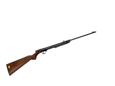 Lot 927 - W.W. Greener. London & Birmingham .22 cam action air rifle numbered 285, N.B. the metalwork has been refinished.