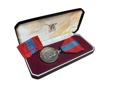 Lot 766 - Elizabeth II Imperial Service medal named to Miss Ann Elizabeth McLeod Murray, in box of issue.
