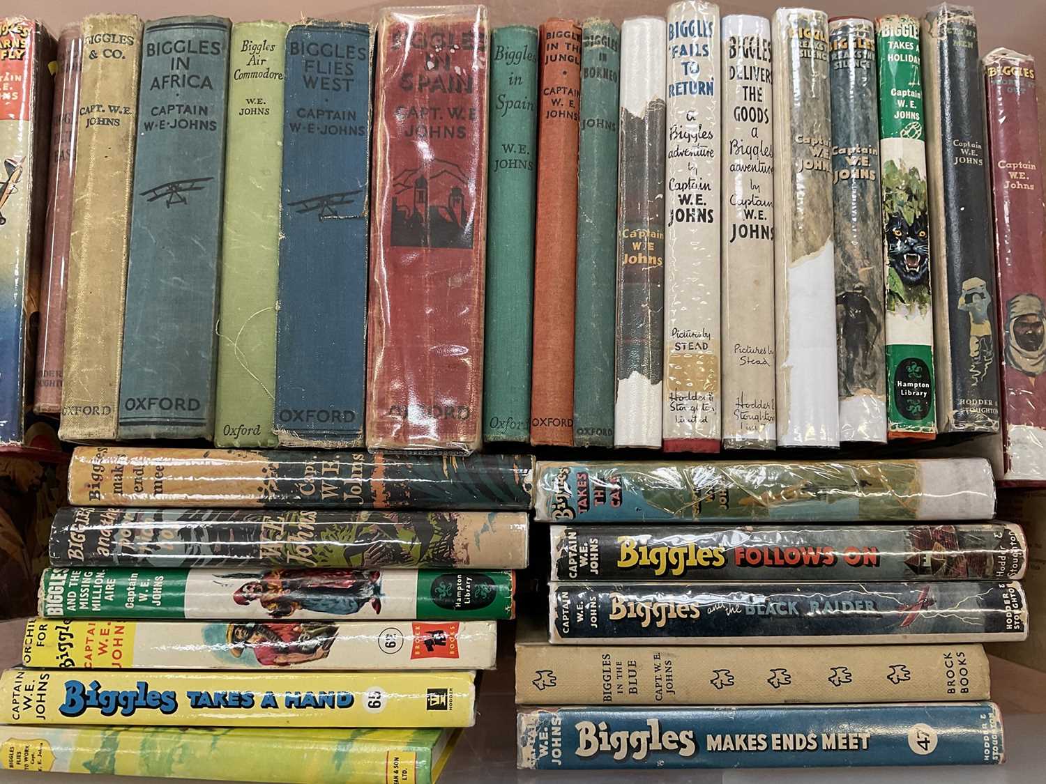 Lot 1614 - Collection of Biggles books