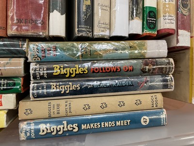 Lot 1614 - Collection of Biggles books