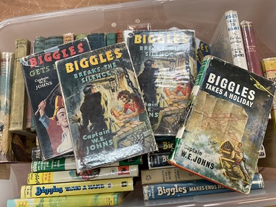 Lot 1614 - Collection of Biggles books