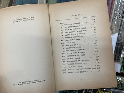 Lot 1614 - Collection of Biggles books