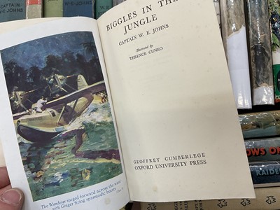 Lot 1614 - Collection of Biggles books