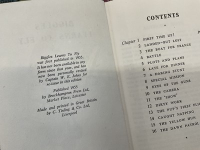 Lot 1614 - Collection of Biggles books