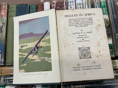 Lot 1614 - Collection of Biggles books
