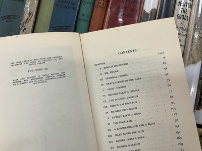 Lot 1614 - Collection of Biggles books