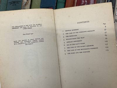 Lot 1614 - Collection of Biggles books