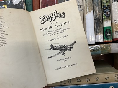 Lot 1614 - Collection of Biggles books