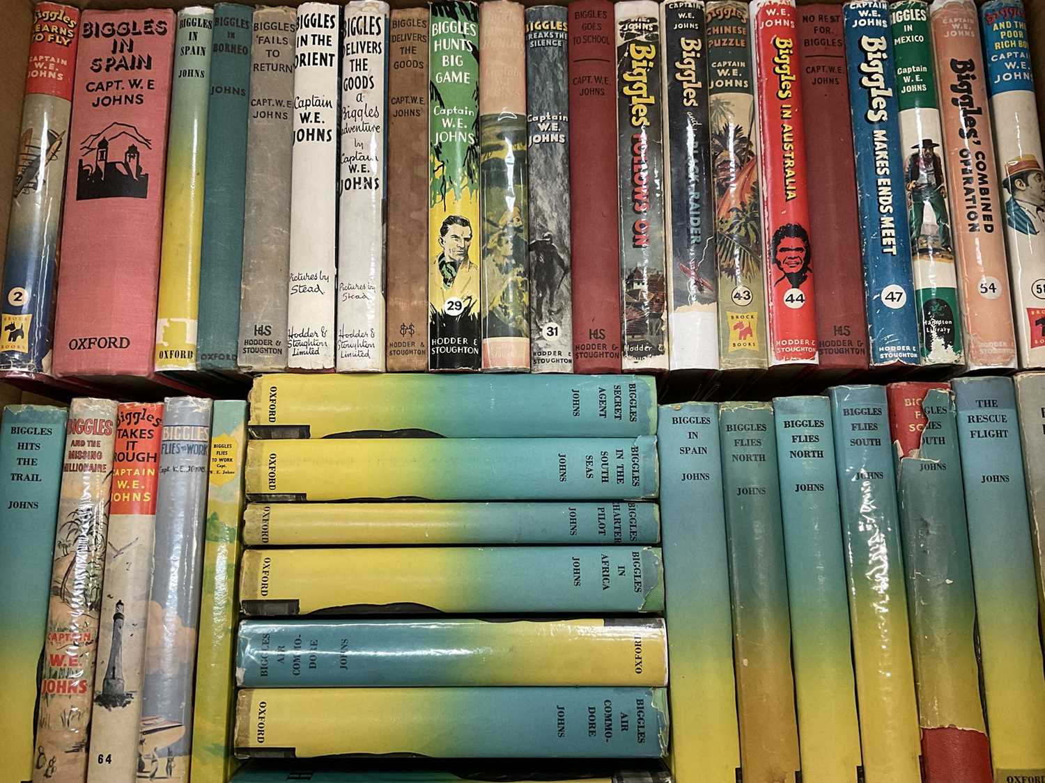 Lot 1613 - Collection of Biggles books
