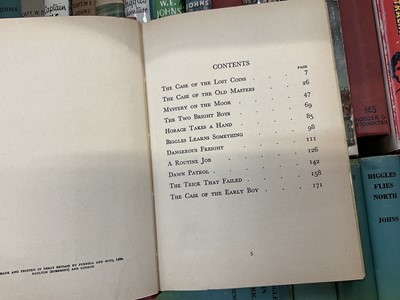 Lot 1613 - Collection of Biggles books