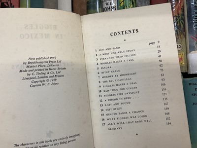 Lot 1613 - Collection of Biggles books