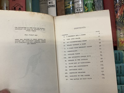 Lot 1613 - Collection of Biggles books
