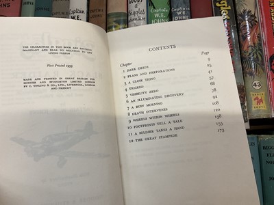 Lot 1613 - Collection of Biggles books