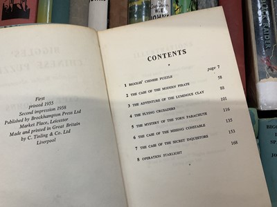 Lot 1613 - Collection of Biggles books