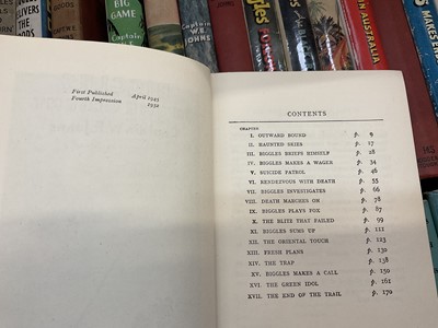 Lot 1613 - Collection of Biggles books