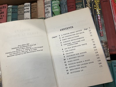 Lot 1613 - Collection of Biggles books