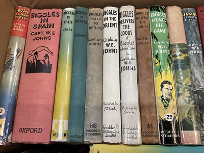Lot 1613 - Collection of Biggles books