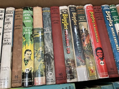 Lot 1613 - Collection of Biggles books