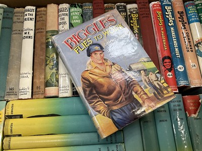 Lot 1613 - Collection of Biggles books