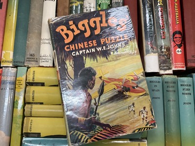 Lot 1613 - Collection of Biggles books