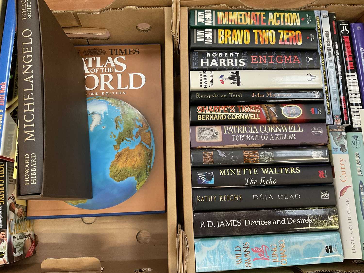 Lot 1617 - Collection of signed modern hardbacks