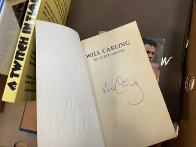 Lot 1617 - Collection of signed modern hardbacks