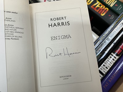 Lot 1617 - Collection of signed modern hardbacks