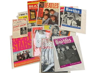 Lot 1468 - Beatles and Monkeys magazines and other 60s ephemera