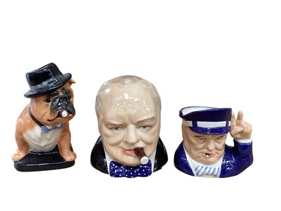 Lot 1259 - Three Kevin Francis Churchill related models including limited editions