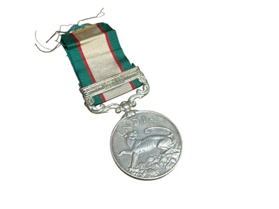 Lot 773 - George VI India General Service medal 1936 - 39 with one clasp- North West Frontier 1937 - 39, named to 11616 Sep. Sadat. Khan. 1 - Punjab. R.