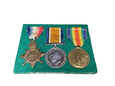 Lot 777 - First World War 1914 - 15 Star Trio comprising 1914 - 15 Star, War and Victory medals named to M2-100568 PTE. P. G. Horder. A.S.C.