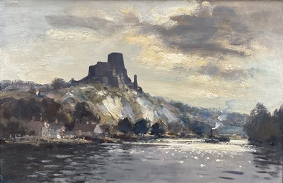 Lot 1100 - *Edward Brian Seago (1910-1974) oil on board - The Seine at Petit Anderly, signed, framed. Provenance: Bonhams 15th November 2011, lot 116