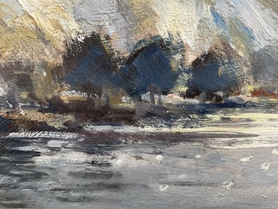 Lot 1100 - *Edward Brian Seago (1910-1974) oil on board - The Seine at Petit Anderly, signed, framed. Provenance: Bonhams 15th November 2011, lot 116