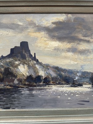 Lot 1100 - *Edward Brian Seago (1910-1974) oil on board - The Seine at Petit Anderly, signed, framed. Provenance: Bonhams 15th November 2011, lot 116