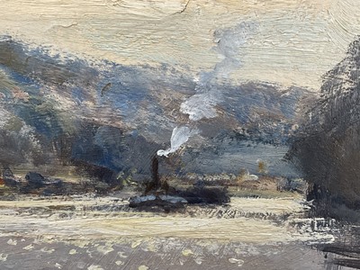 Lot 1100 - *Edward Brian Seago (1910-1974) oil on board - The Seine at Petit Anderly, signed, framed. Provenance: Bonhams 15th November 2011, lot 116