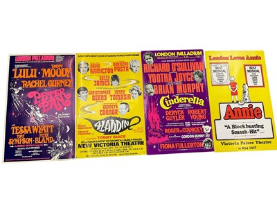 Lot 1529 - Collection of 1970s/80s London pantomime posters