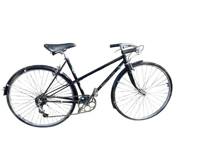 Lot 2692 - Vintage Claud Butler bicycle in black painted finish