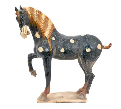 Lot 790 - Chinese Tang style pottery horse