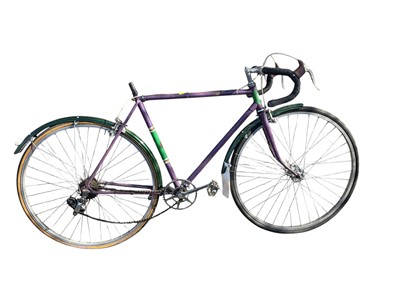 Lot 2703 - Vintage Hercules racing type bicycle