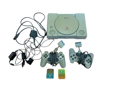 Lot 2625 - Sony PlayStation 1 and PlayStation 2 with accessories