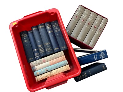 Lot 1609 - Collection of books relating to Churchill. (1 box)