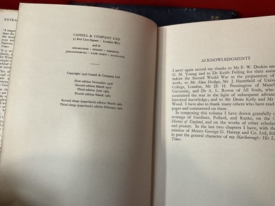 Lot 1609 - Collection of books relating to Churchill. (1 box)