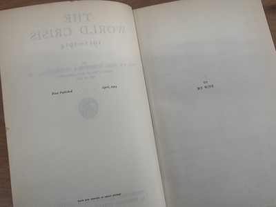 Lot 1609 - Collection of books relating to Churchill. (1 box)
