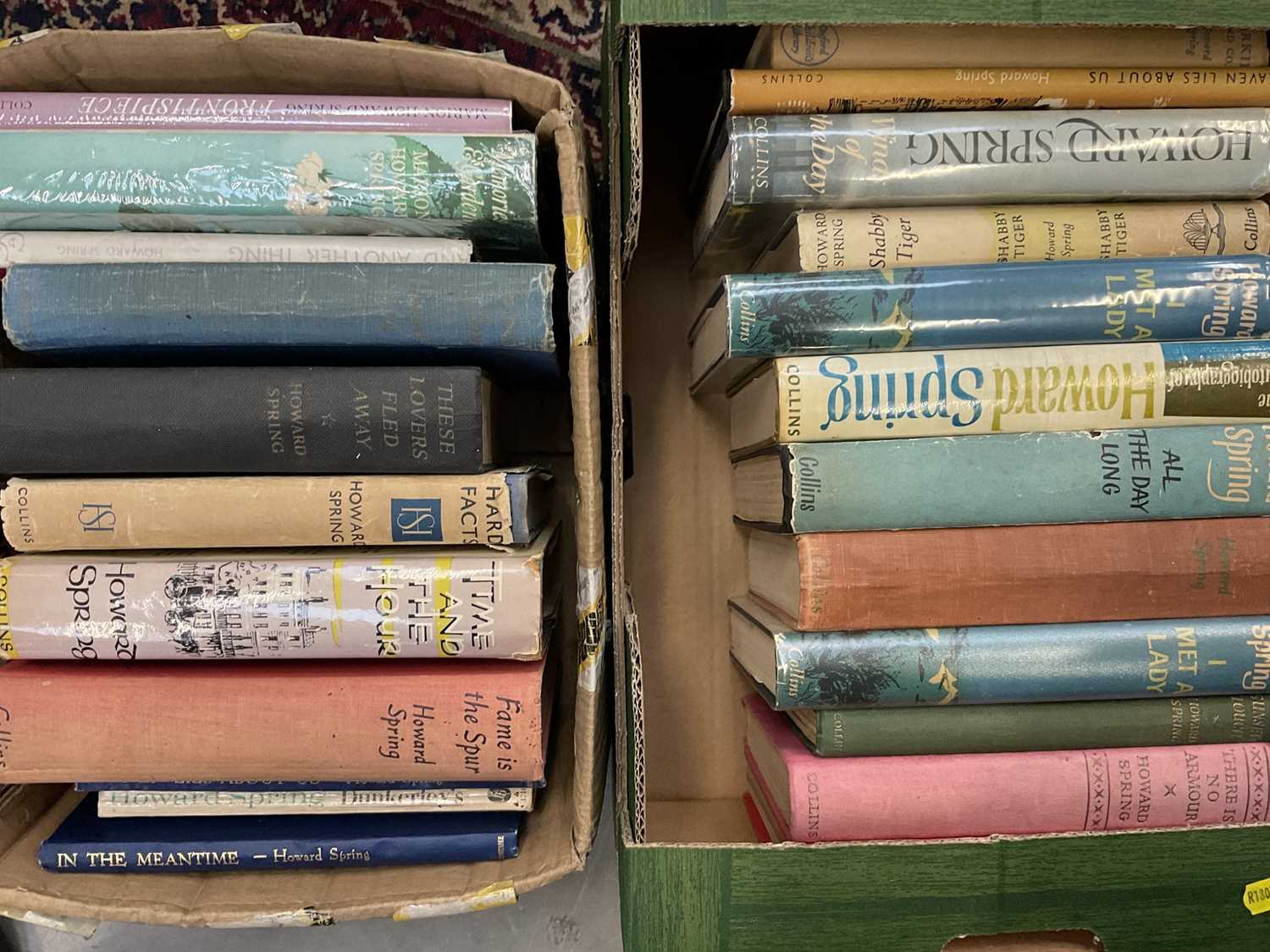 Lot 1607 - Howard Spring novels
