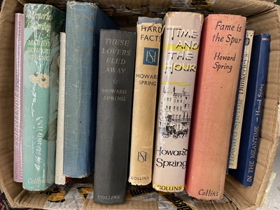 Lot 1607 - Howard Spring novels